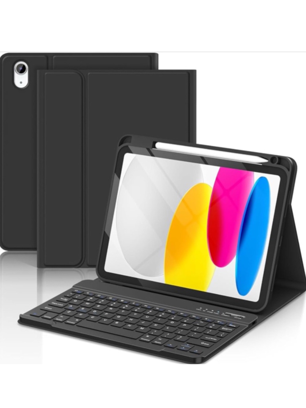 Wireless Bluetooth Keyboard Case for iPad 10th Gen 10.9" iPad A16 11th Gen 2025